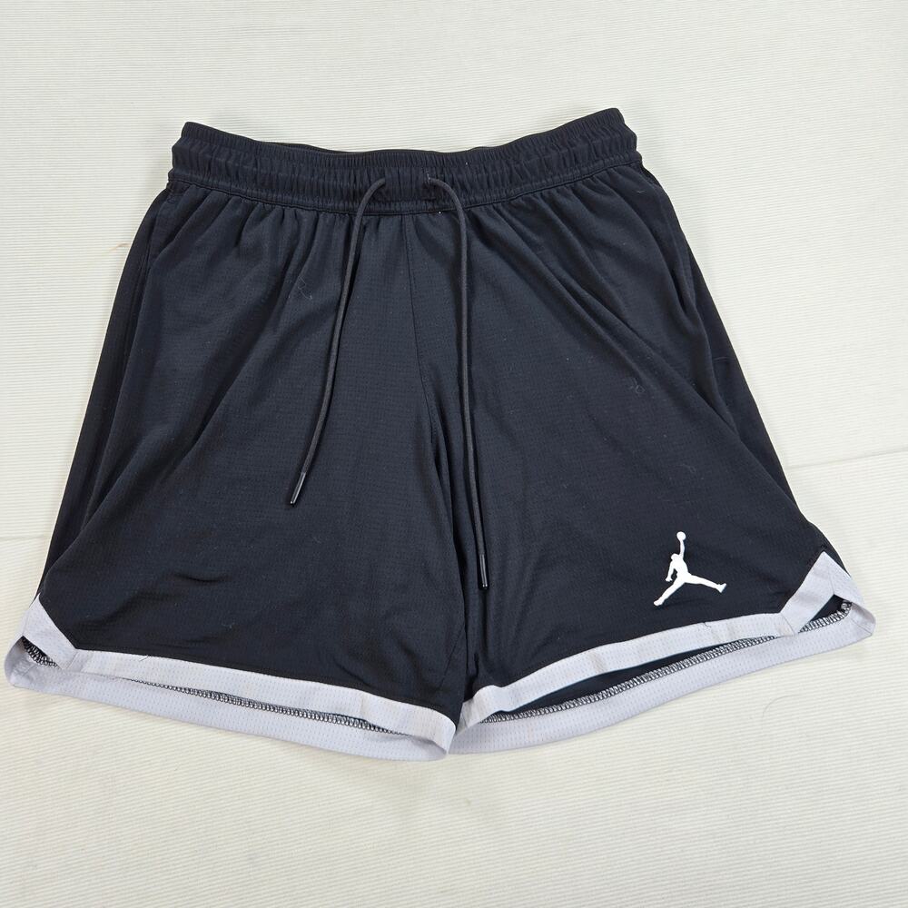 Nike Air Jordan Jumpman Knit Shorts in Black and White Men's Size Medium